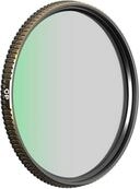 PolarPro - Quartzline CPol - 82 mm - Perfekte Farbneutralit&auml;t - Messingrahmen -