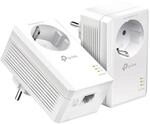 TP-Link Powerline Adapter Set TL-PA7017P KIT(1000Mbit/s, mit Steckdose, Gigabit-Port,