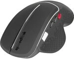 Speedlink LITIKO Ergonomic Mouse - Kabellose 5-Tasten-Maus mit Daumen-Scrollrad,