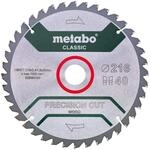 METABO 628656000 - Hoja de sierra Precision Cut Classic 254x30 mm dientes 48 WZ