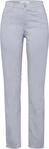 BRAX Damen Style Carola 5-pocket katoen-satijn Hose, Grey Melange, 38W / 32L EU