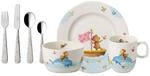 Villeroy & Boch - Happy as a Bear Set mit Kinderbesteck und Kindergeschirr 7 teilig