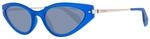 Polaroid Eyewear Damen Pld 4074/S Sonnenbrille, Mehrfarbig (Blue), 53