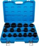 BGS 5242 | Kraft-Steckschl&uuml;ssel-Einsatz-Satz | SW 19-55 mm | 17-tlg.