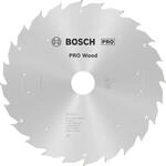 Bosch 1x PRO Wood Kreiss&auml;gebl&auml;tter f&uuml;r Akku-Tischkreiss&auml;gen (f&uuml;r Weichholz,