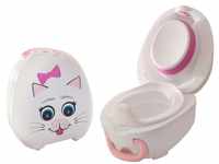 My Carry Potty - Katze Travel Töpfchen, preisgekrönter tragbarer Toilettensitz für