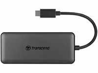 Transcend 6-in-1 USB Type-C Hub USB 3.1 Gen 2 TS-HUB5C Schwarz