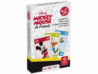 ASS Altenburger 22501530 Micky Maus Mickey & Friends-Quartett 4 in 1, Yellow