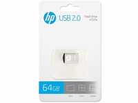 HP v222w USB 2.0-Flash-Laufwerk, Micro Metal Design - 64GB, Metall