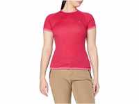 Schüffel Damen Merino Sport 1/2 Arm Wander Shirt, Raspberry Sorbet, XL EU