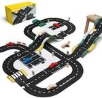 Waytoplay King of the Road - Die Flexible Spielzeugstra&szlig;e, 40 st. Spielen Sie...