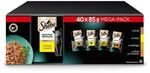 SHEBA Adult Katzenfutter nass - 40x85g Portionsbeutel - Gefl&uuml;gel Variation in Sauce