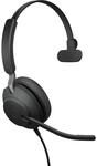 Jabra Evolve2 40 PC Headset &ndash; Noise Cancelling UC Certified Mono Headphones with