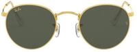 Ray-Ban Herren Round Metal Sonnenbrille, Gold, 50