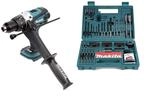 Makita DHP 458 Z Akku Schlagbohrschrauber 18V 91Nm Solo + Makita Bit &...