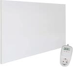 VIESTA H900 Infrarot Wandheizung 900W Carbon Crystal TH10 Thermostat & Wei&szlig; |...