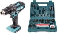 Makita DHP 482 Z Akku Schlagbohrschrauber 18V 62Nm Solo + Makita Bit &...