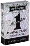 Waddingtons Number 1 Spielkarten Platinum Edition - Platinum Deck Spielkarten -