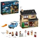 LEGO 75968 Harry Potter Ligusterweg 4, Spielzeug-Haus mit Ford Anglia sowie