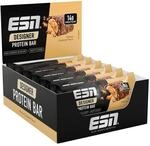 ESN Designer Bar Box, Peanut Caramel, 12 x 45 g, der ideale Snack mit bis zu 14 g