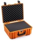 B&W International Mehrzweckkoffer Outdoor 6000 (PP.326) Orange - mit W&uuml;rfelschaum -