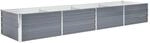 vidaXL Hochbeet Verzinkter Stahl 320x80x45cm Garten Pflanzbeet Blumenkasten
