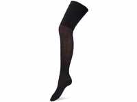FALKE Damen Overknee-Socken No. 3 W OK Wolle lang einfarbig 1 Paar, Grau (Anthracite