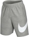 Nike Herren M Nsw Club Bb Gx Shorts, Dark Grey Heather/White/White, M EU