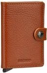 Secrid Damen Herren Geldb&ouml;rse Miniwallet Veg Tanned One Size