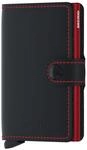 Secrid Kartenetui Miniwallet mit RFID-Schutz in der Farbe Black & Red in der Gr&ouml;&szlig;e