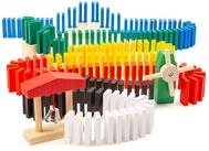 small foot Domino-Rallye, Kettenreaktions-Spiel aus Holz, 490-tlg.,
