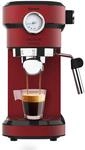 Cecotec Espressomaschine mit Manometer Cafelizzia 790 Shiny Pro. Doppelter Auslaufarm