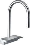 hansgrohe Aquno Select M81 - K&uuml;chenarmatur mit Brause ausziehbar, 3 Strahlarten,