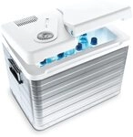 Mobicool MQ40A elektrische Alu-K&uuml;hlbox, 12V und 230V, 39L - Mini-K&uuml;hlschrank f&uuml;r