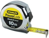 Stanley Bandma&szlig; Micro Powerlock (10 m L&auml;nge, Feststeller, R&uuml;cklauf,...