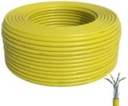BIGtec Verlegekabel CAT-7 Netzwerkkabel LAN Kabel 30m CAT7 PiMF S/FTP halogenfrei