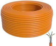 BIGtec CAT 7 Netzwerkkabel Verlegekabel LAN Kabel 20m CAT7 PiMF halogenfrei