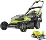 RYOBI 18 V ONE+ Brushless Akku-Rasenm&auml;her RY18LMX40A-150 (Schnittbreite 40 cm,