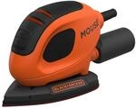 Black+Decker Dreieckschleifer Mouse (55 Watt, 133 x 95 mm, mit...