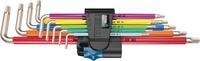 Wera TX Sxl Multicolour HF Stainless 1 Winkelschl&uuml;sselsatz mit Haltefunktion,