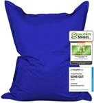 Lumaland Riesen-Sitzsack XXL 140x180 cm | Wasserfestes Indoor & Outdoor Liegekissen