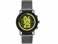 Skagen Herrenuhr-Smartwatch, Falster 3 Edelstahl-Touchscreen-Smartwatch mit