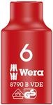 Wera 05004950001 8790 B VDE Zyklop-Steckschl&uuml;sseleinsatz, isoliert, mit 3/8
