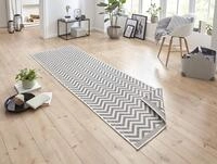 NORTHRUGS In- und Outdoor Teppich Palma 80x350cm - Wendeteppich Wetterfest Modernes