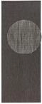 NORTHRUGS In- und Outdoor Teppich Match 80x200cm - Wetterfest Modern Plain Allover