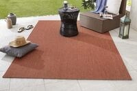 NORTHRUGS In- und Outdoor Teppich Match 80x150cm - Wetterfest Modern Plain...