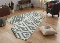 NORTHRUGS Outdoor Teppich Malta-Wendeteppich Wetterfest Modernes Geometrisches Muster