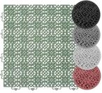 andiamo Terra Sol Terassenfliesen Klicksystem - Kunststoffplatten Au&szlig;enbereich f&uuml;r
