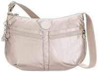 Kipling IZELLAH Mittelgro&szlig;e Umh&auml;ngetasche, Metallic Glow (Silber)