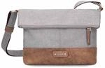 Zwei Damen Handtasche Olli OT6 erweiterbare Umh&auml;ngetasche 2/4 Liter Crossbody Bag